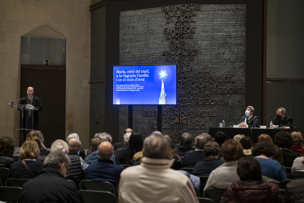 La Sagrada Família ha celebrat la conferència «Maria, estel del matí, a la Sagrada Família i en el món d’avui»