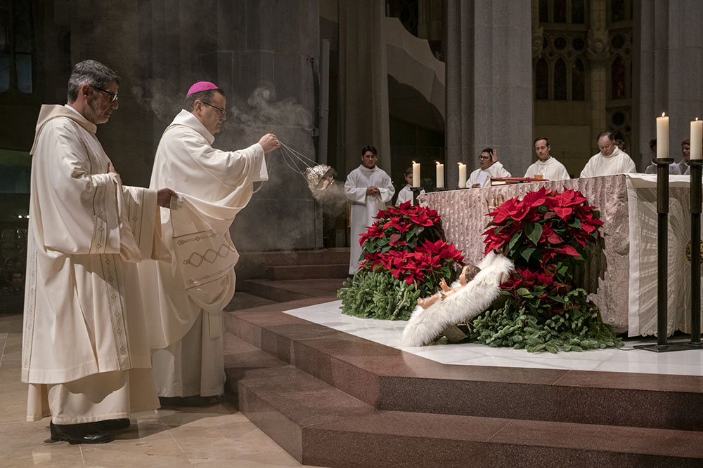 La Basílica celebra el naixement de Jesús amb la missa del Pollet