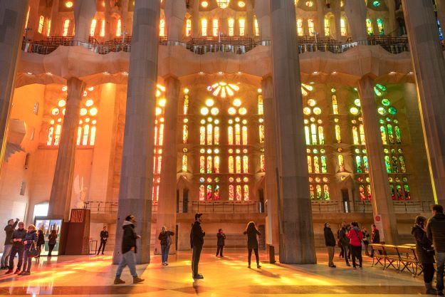 9.000 persones celebren les festes de Santa Eulàlia a la Sagrada Família