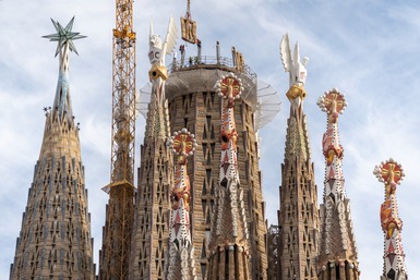 La torre de Jesucrist assoleix els 135 metres d’alçària