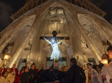 Celebracions litúrgiques de Setmana Santa a la Sagrada Família