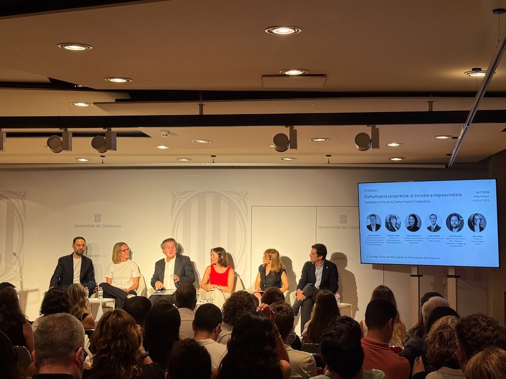 La Sagrada Família participa en el Dia de la Comunicació Corporativa del Col·legi del Màrqueting i la Comunicació de Catalunya