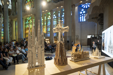 La Sagrada Família avança en la darrera fase de construcció del temple projectat per Antoni Gaudí